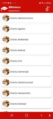 Estude Direito android App screenshot 0