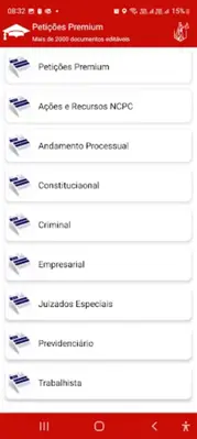 Estude Direito android App screenshot 1