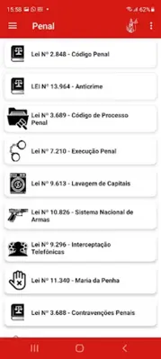 Estude Direito android App screenshot 5