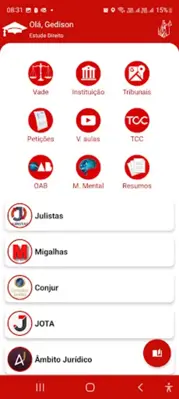 Estude Direito android App screenshot 7